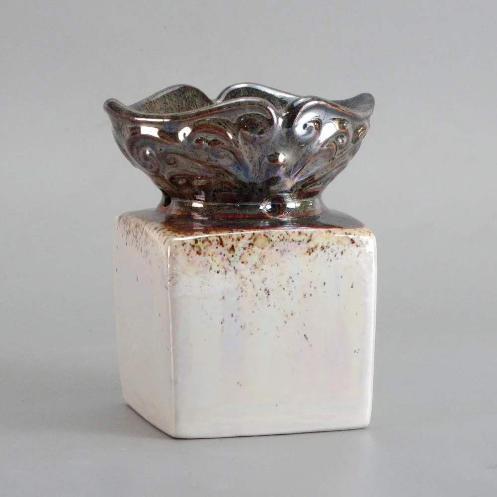 Best Selling Luxury Ceramic Candle Warmer Ceramic Essential Oil Burner for Home Decoration