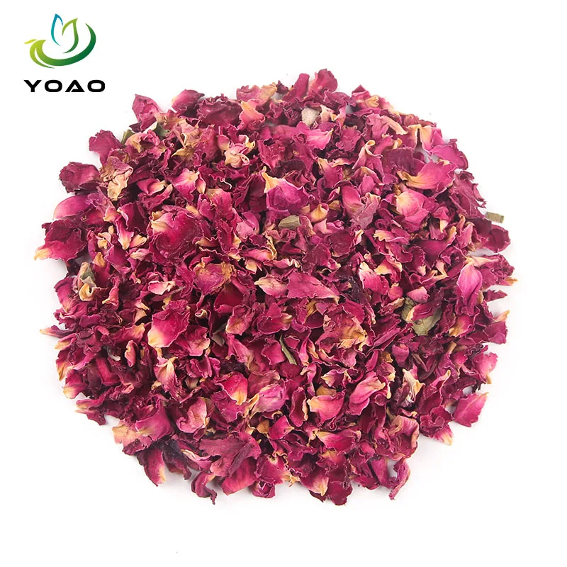 Wholesale Top Quality Low Price Small Burgundy Rose Petals for Tea/Wedding/Bath Bomb/cake/Candle Soap Dried Petals