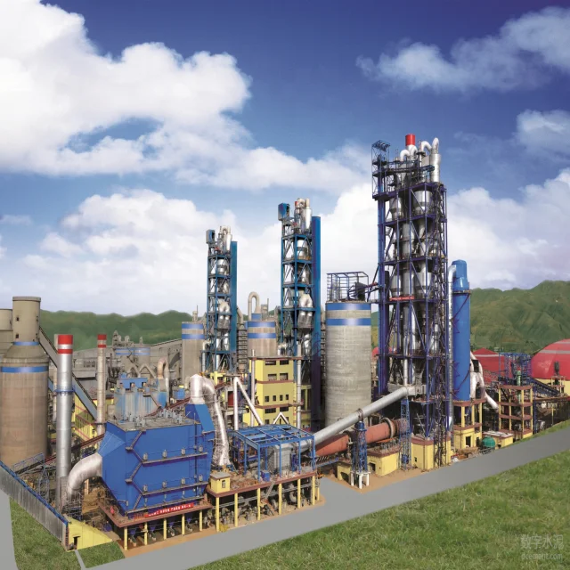hot selling 3000TPD ordinary portland Cement plant cement grinding plant