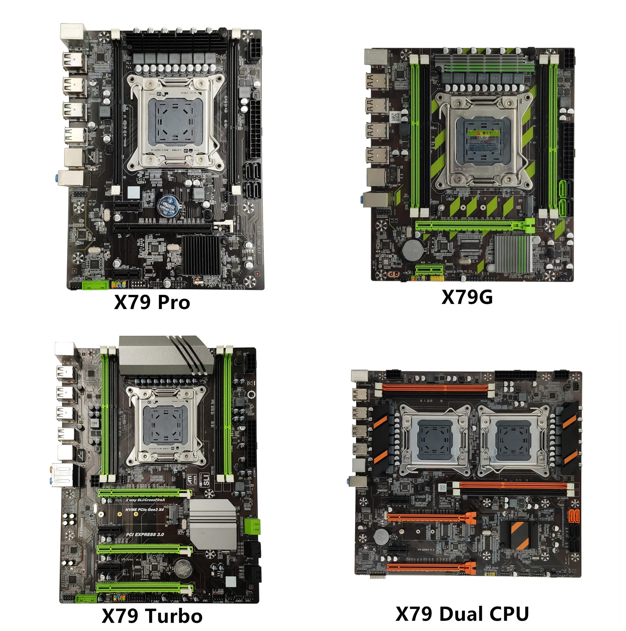 Supply all kinds of server motherboards E5, X58, x79, x99,