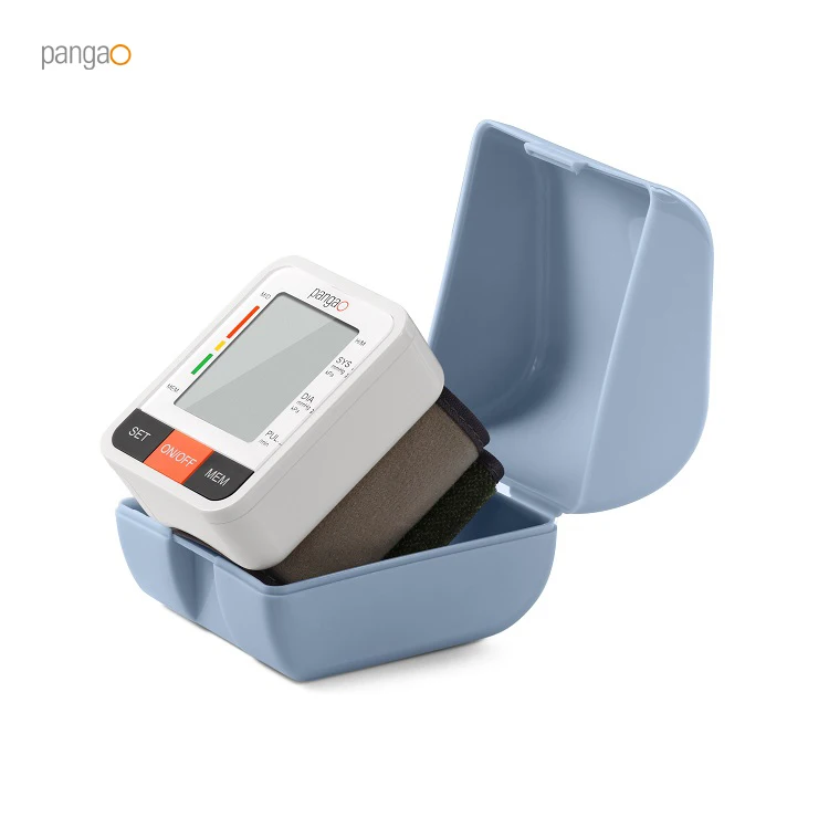 Pangao Quality Wholesale OEM Hospital Electronic Digital Automatic bp Machine Sphygmomanometer Wrist Blood Pressure Monitor