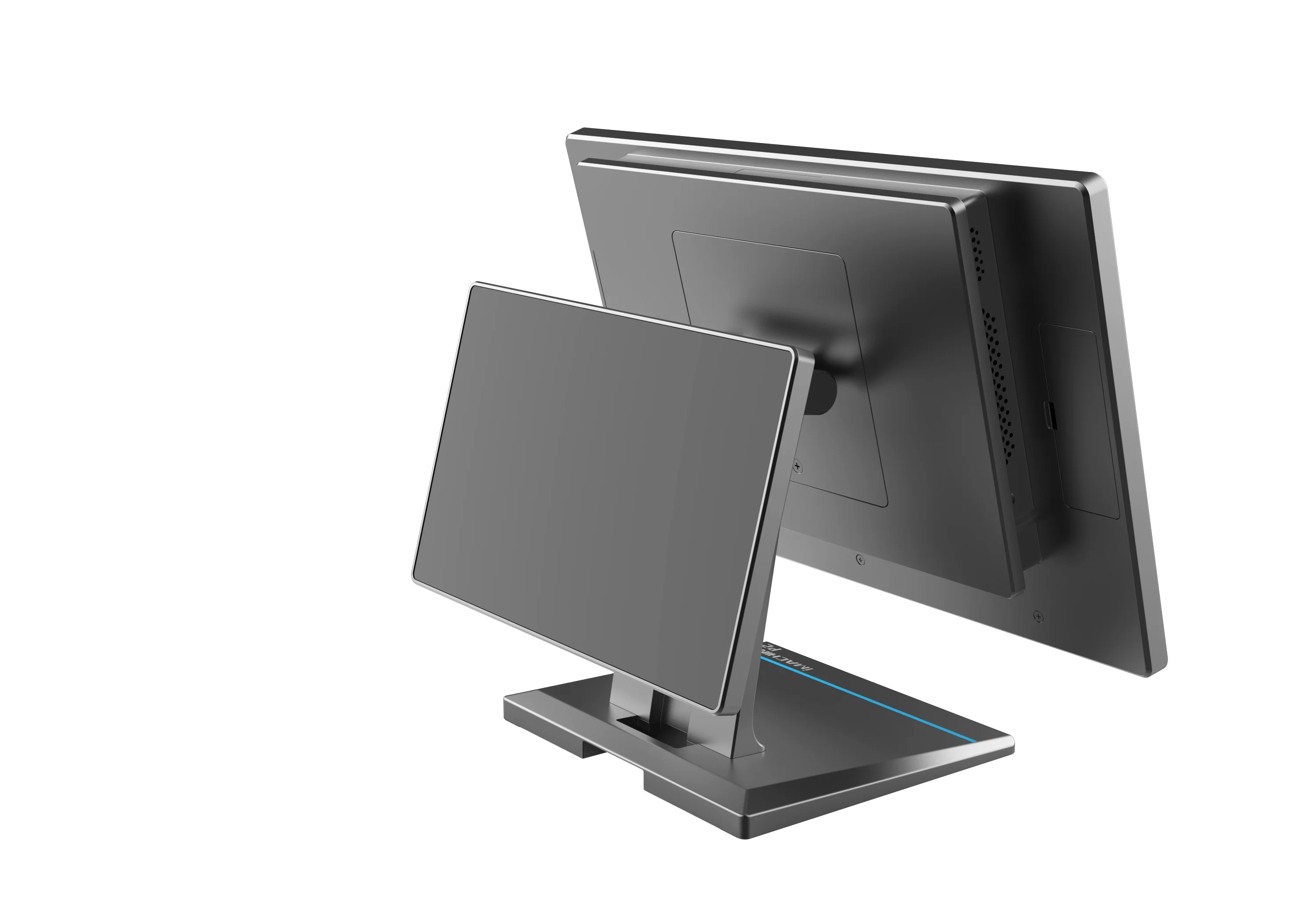 Smart Windows/Android 15.6 inch FHD dual/single touch screen POS terminal for retail or restaurant