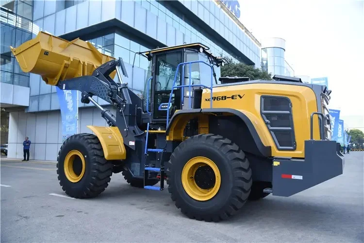 Hot selling 6 ton Articulated Wheel Loader XC968-EV 6t mobile  Small electric Wheel Loader with cheap price