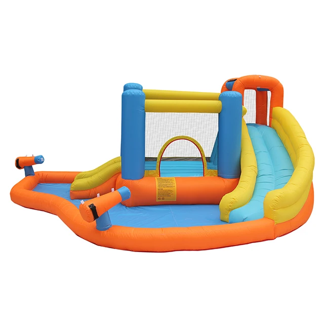 3D MAX inflatable castle bounce Household baby Bounce House Small Inflatable Water Slide hot jumper inflatable castle water