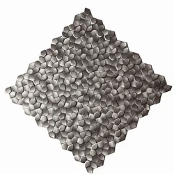 Source ManufacturerPrice Matt Grey Living Room 3d Luxury Gold Metal Mosaic Tile Tiles