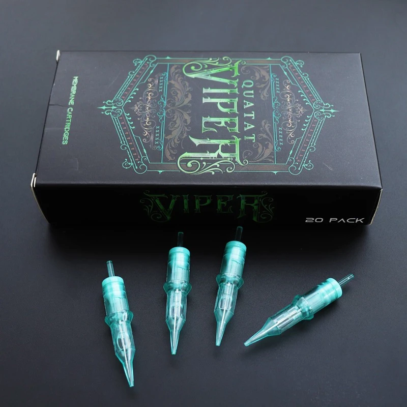 Disposable Tattoo Cartridge 1Rl 3Rl 7Rl Permanent Makeup Accessories Eo Gas Sterilized Tattoo Needle