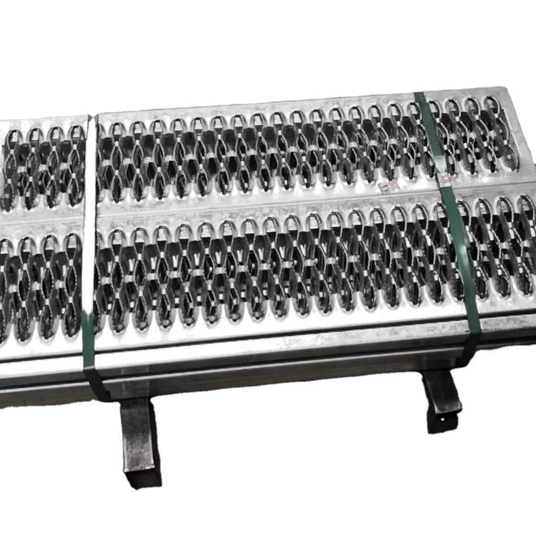 Zhenyu punching plank grating crocodile mouth non-slip hole perforated metal mesh for stair and floor anti-skid sheet