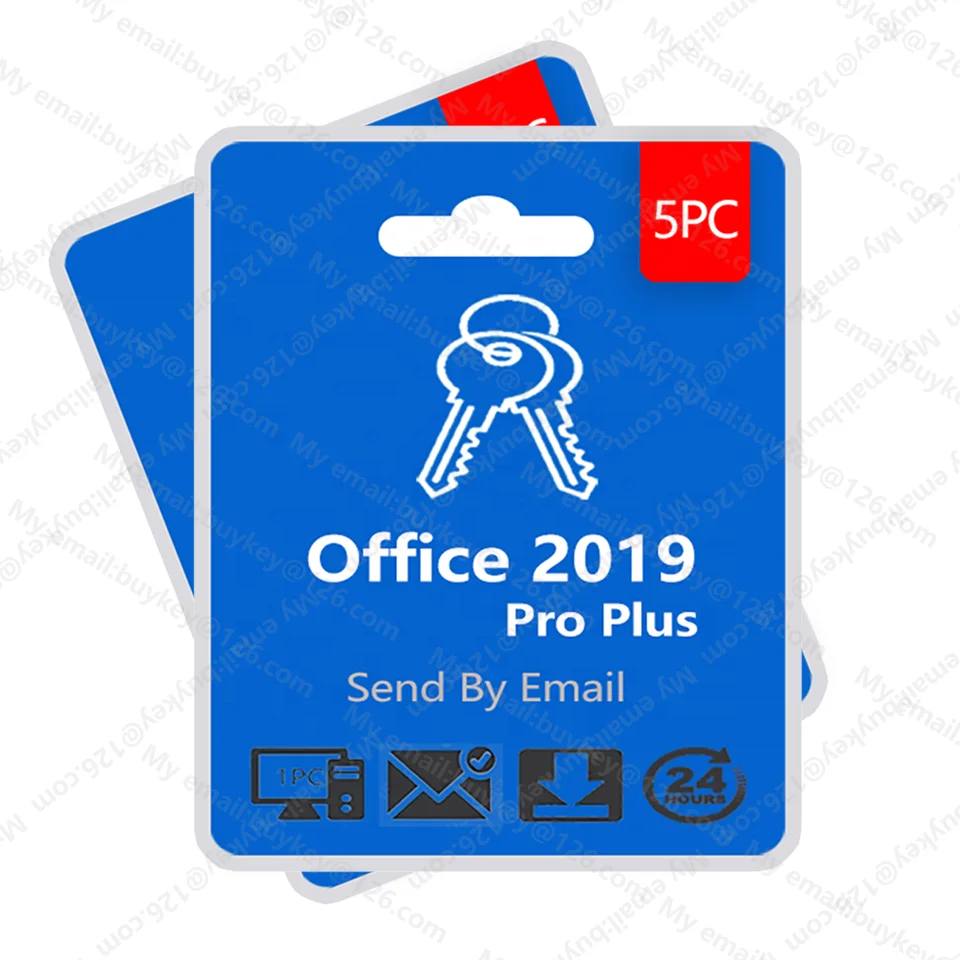 24/7 Online Email Delivery Office 2019 Professional Plus Key (5 PC)  Office 2019 Pro Plus Key Genuine Original License Lifetime