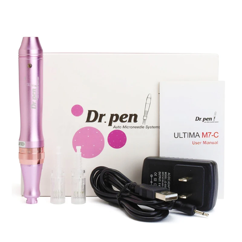 Electric derma pen stamp auto microneedle cartridge dr pen m7 c w with electroporation