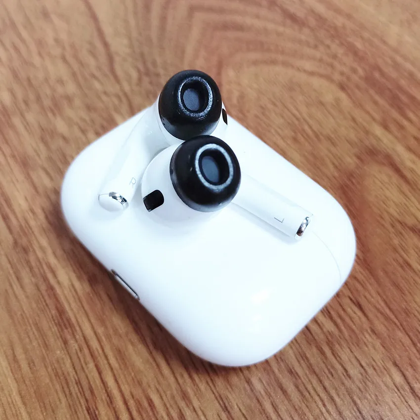 Сменные насадки для наушников Airpods Pro из пены с эффектом