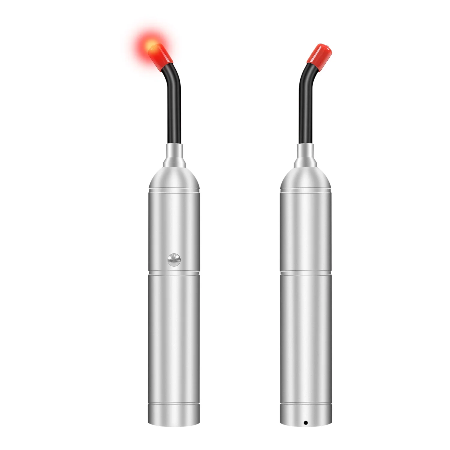 Rechargeable LED Therapy Flashlight Nose Ear Pain Relief Inflammation Support Red Light Therapy Torch Pen