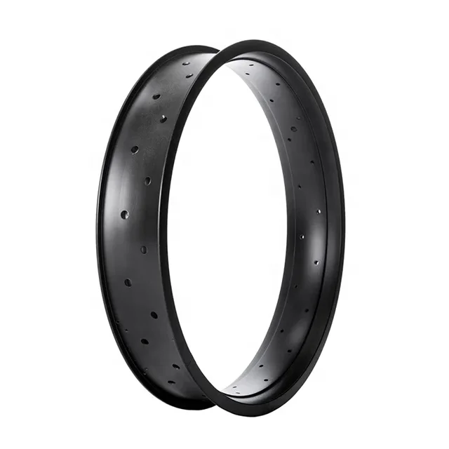 Hot Sale High Quality Light-weight Aluminum Alloy Customized Color Butt-weld Connection Snow Bike 20 Inch Fat Rim