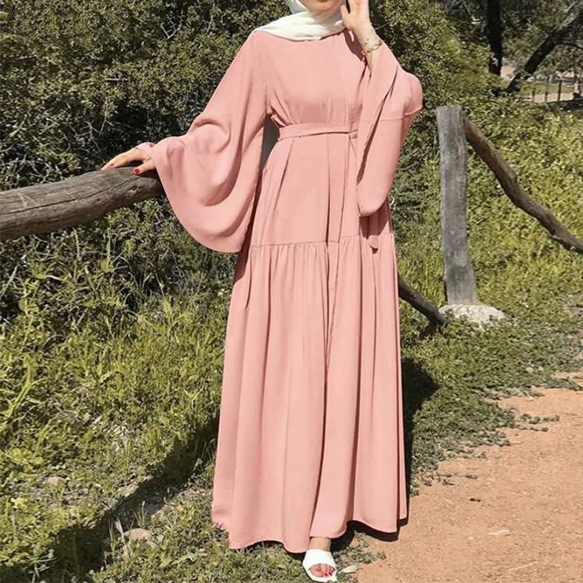 supplier wholesale abaya traditional muslim clothing robe femme turkish modest dresses maxi dress ladies muslim