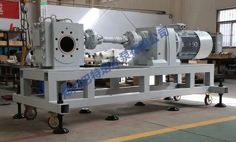 PP PE Plastic Recycling And Pelletizing Machine extrusion melt pump