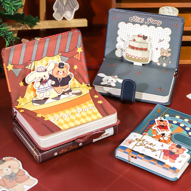 Cute notebook high quality hardcover kawaii student notebook