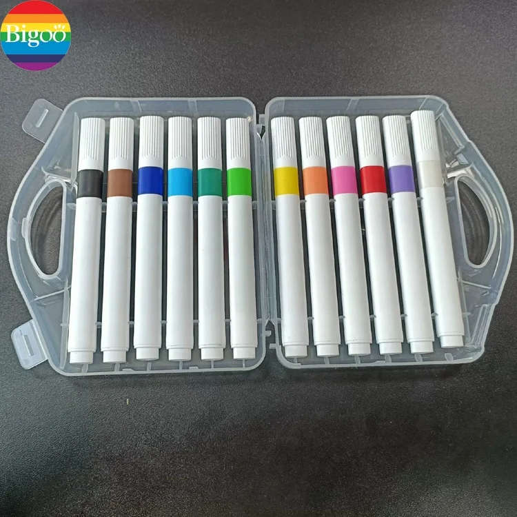 Customized 12/18/24/36/48 colors marker acrylic art paint markers pen for art drawing supply in all surface
