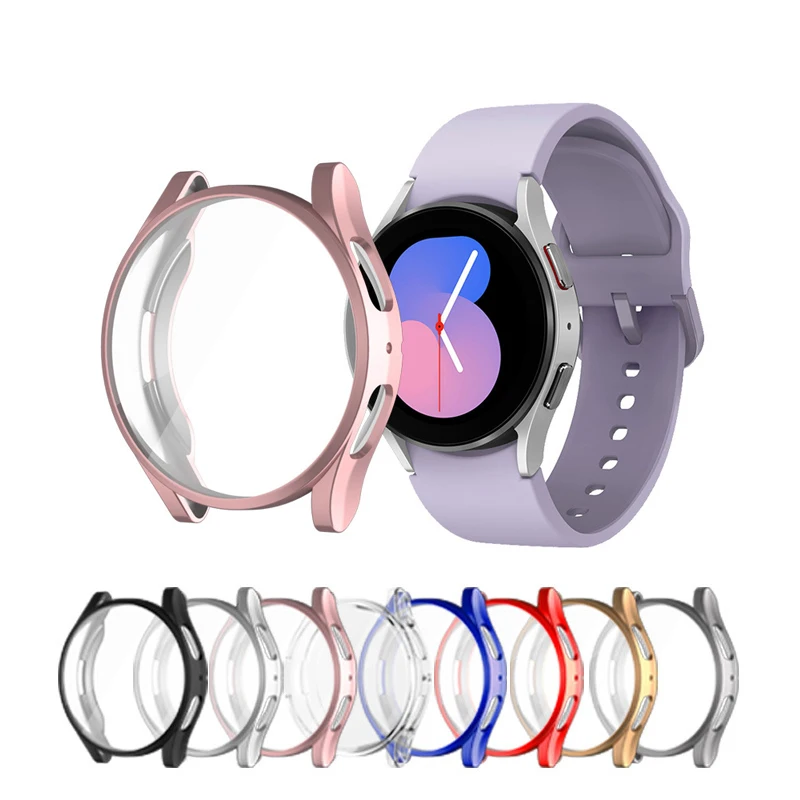 Smart watch protective frame PC bumper protective case cover for samsung galaxy watch 6 / Classic / Watch 5