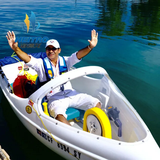 aquatic amusement fast 2persons pedal boat/water bike for sale