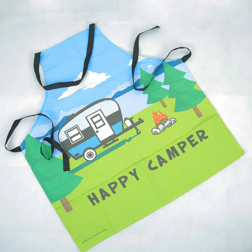 100% Cotton Custom Design Printed Cooking Kitchen Apron Gift