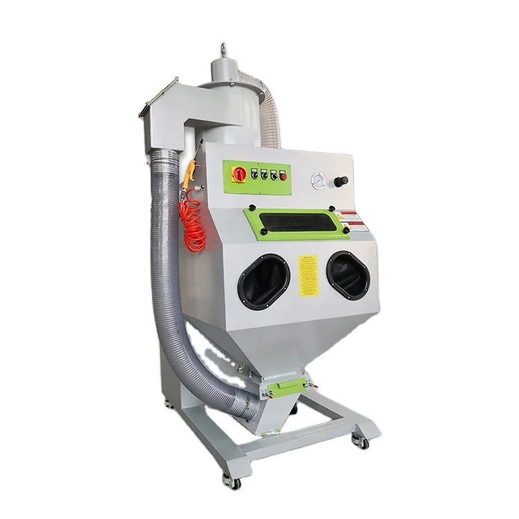 Professional sandblasting machine manufacturer to sell/customize the All in one Box type Sandblasting cabinet/machine