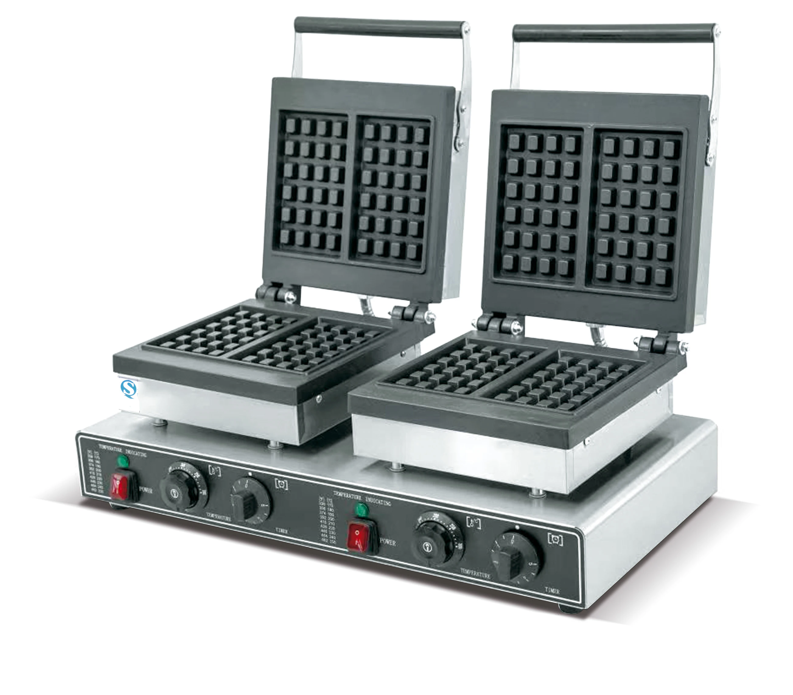 China Factory Commercial  220V/50Hz Single Phase Waffle Baker Machine