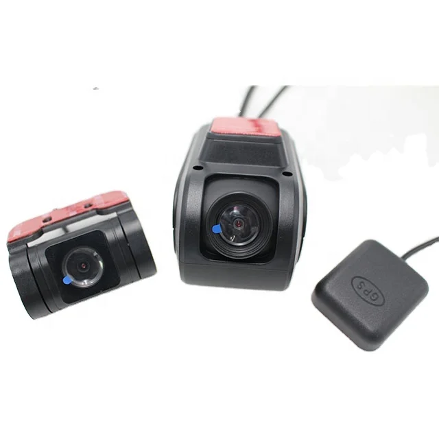 Wholesale 2K Dual Lens Angle Vehicle DVR System Blackbox Car Dashcam WDR Functions Front Rear Recording Car DVR Camera