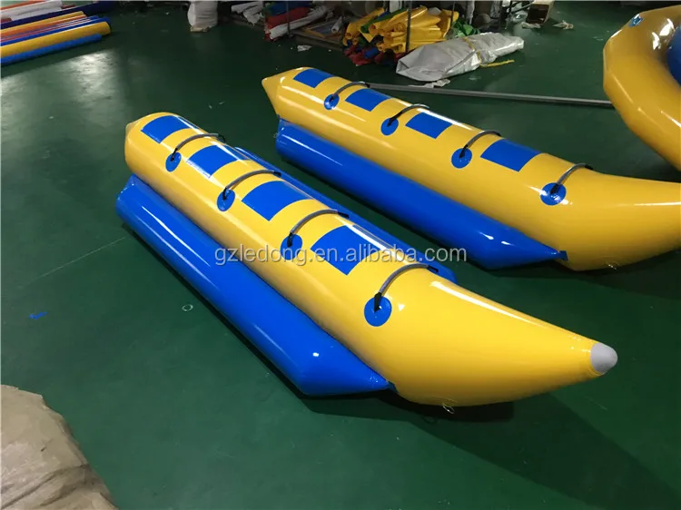Toy Towable Banana Boat Hot Sale Inflatable Fly Fish Water Sport Game Rubber Boat