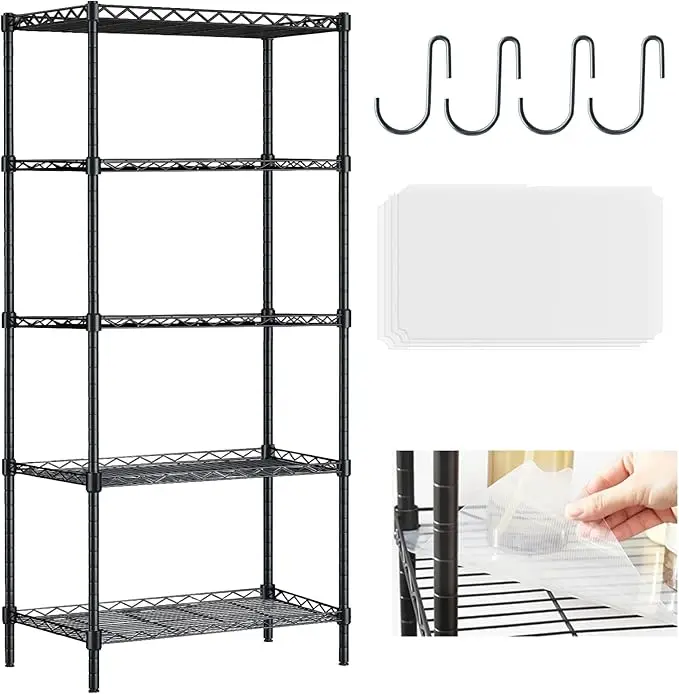 3 Tier Storage Good Quality China Chrome Shelf Metal Rack Wire Shelving