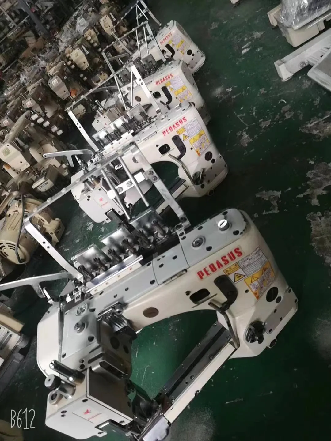 High Quality Top Quality Japanese Brand Pegasus FS703A Cylinder Bed Feed-off-the-arm Four Needle Six Thread for Sewing Underwear