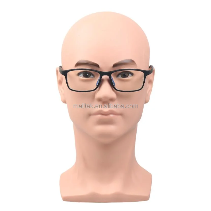 Wholesale Male Good Quality Head FRP Hat Display Mannequins