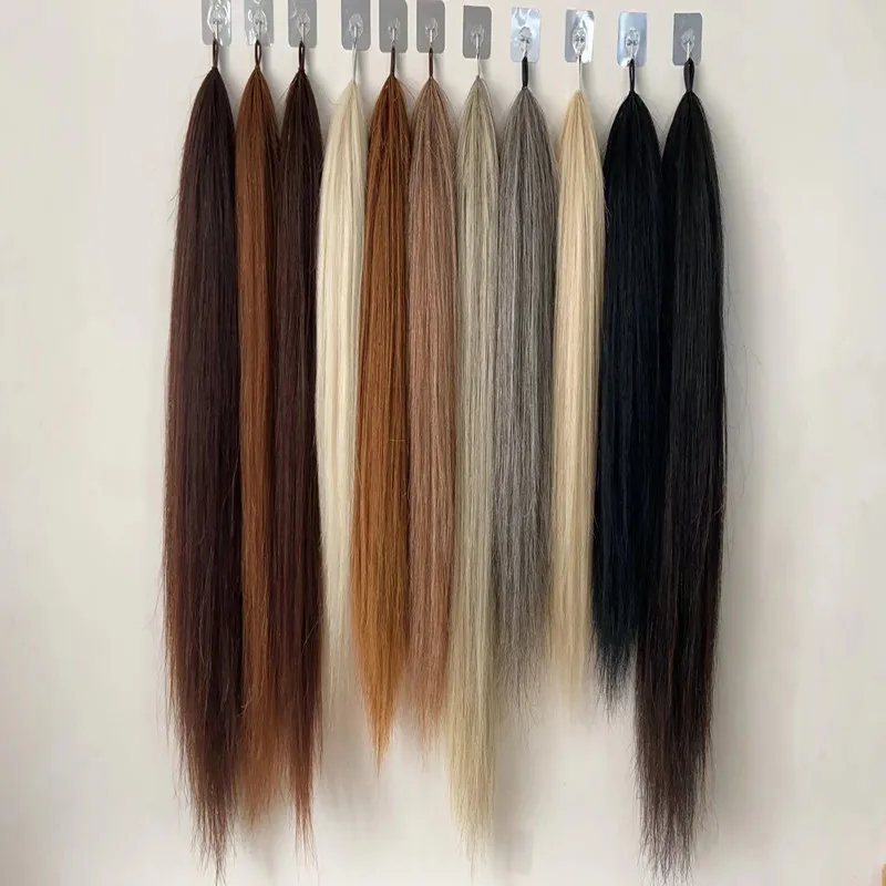 horse mane hair extension,False Mane Extensions,Horse Hair Weft