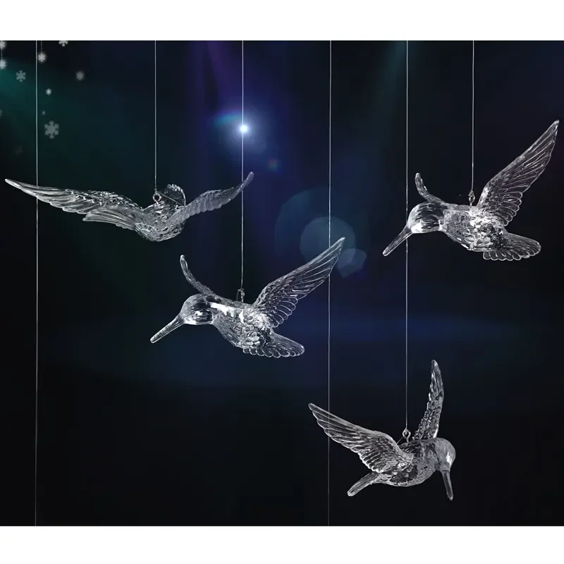 Hot Sale 3D Crystal Peace Pigeon With Celling for Wedding, Event Decoration