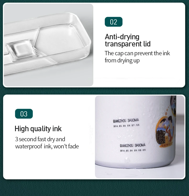  Dropshipping Mini Pocket Handheld Inkjet Printer for food bag Date Bar Code Text QR Tattoo portable inkjet
