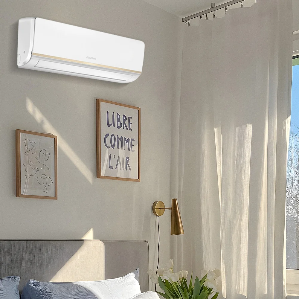 high end 9000BTu 2500W Fix speed AC supplier High Energy level R32&R40A Refrigerant air conditioner with free spare parts