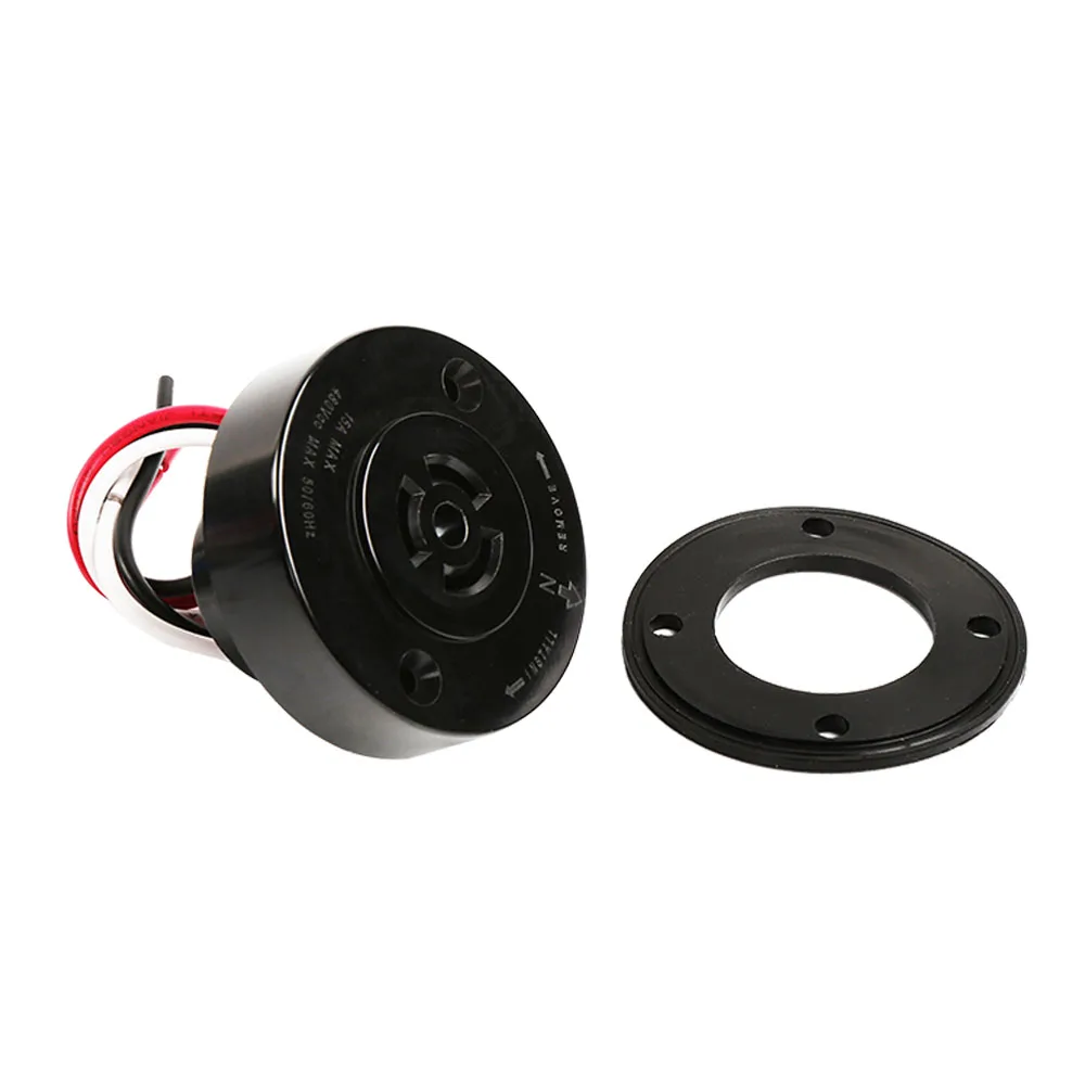 Photocontrol receptacle 14AWG/18AWG Nema 3 Pin light photocell sensor nema base