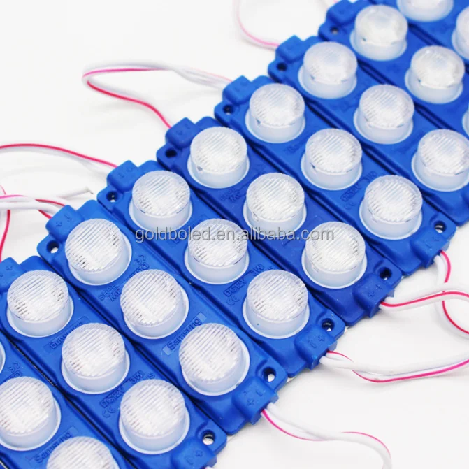 Высокая яркость SMD3030 светодиодный модуль света DC12V водонепроницаемый открытый холодный белый 3 Вт инжекторный для рекламного