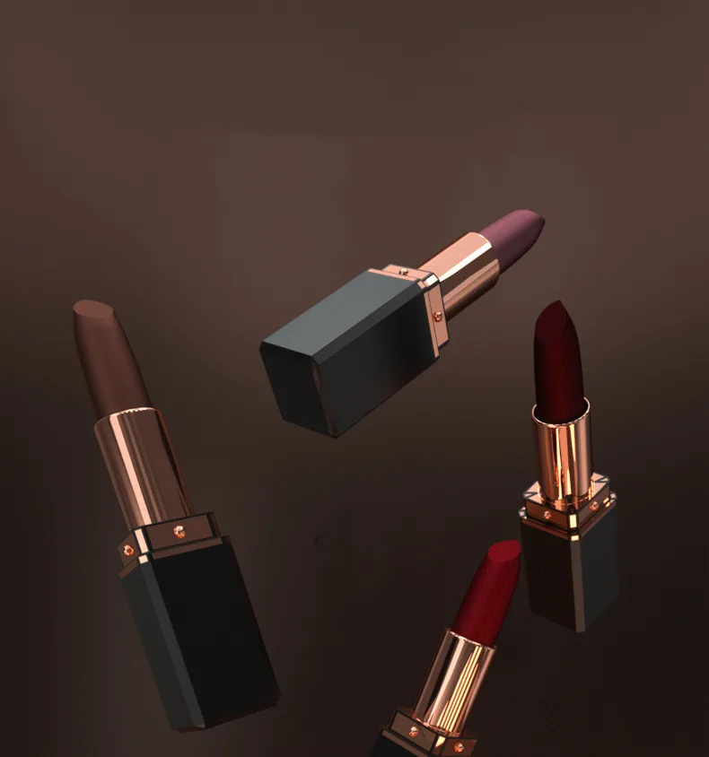 Custom logo 15-color  matte red lipstick  red lipstick set hot selling makeup red lipstick for women cosmetic