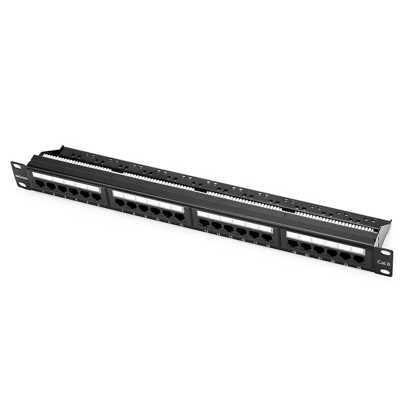 Патч-панель CAT6 UTP с 24