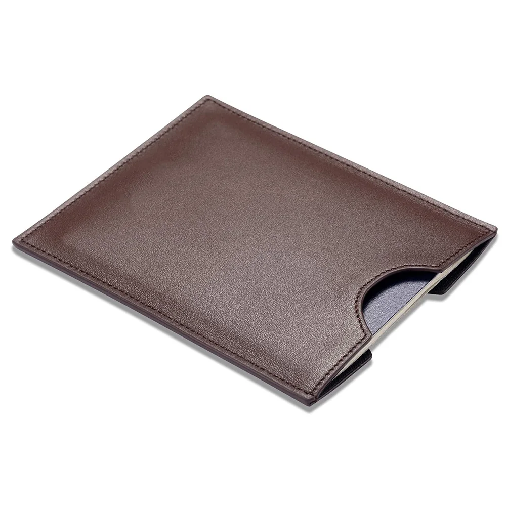 2022 New Multifunctional Genuine Leather Card Holder Travel Passport Cover Wallet RFID Blocking Easy Retrieval Passport Sleeve