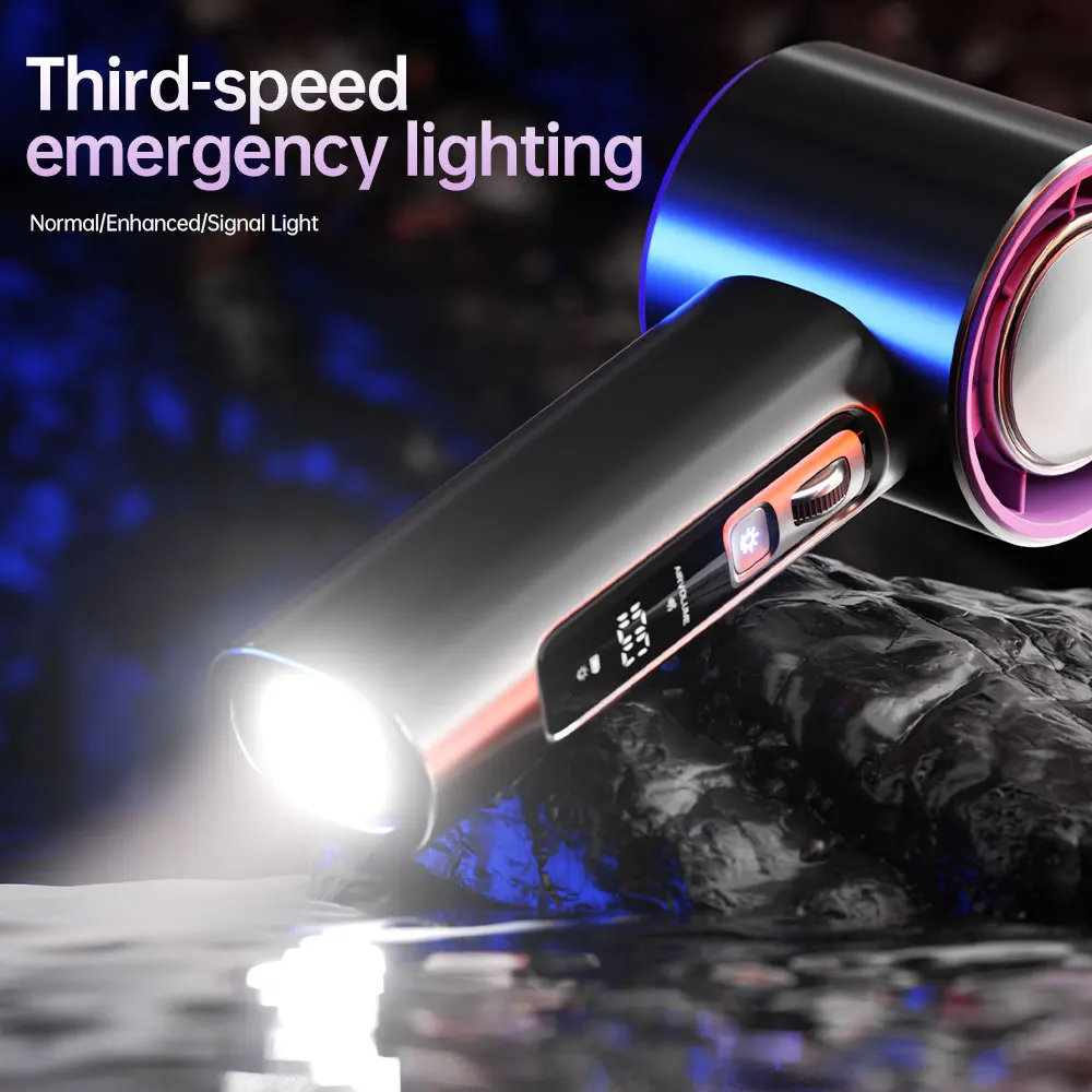 Handheld Charger Fan Portable Electric Fan High Speed Rechargeable Air Circular mini Hand Fan