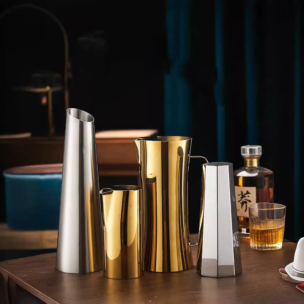 Restaurant Hotel Bar 304 Stainless Steel Coffee Pot Kettle  Large Capacity not Easily Brokenstainless Steel Water Pitcher