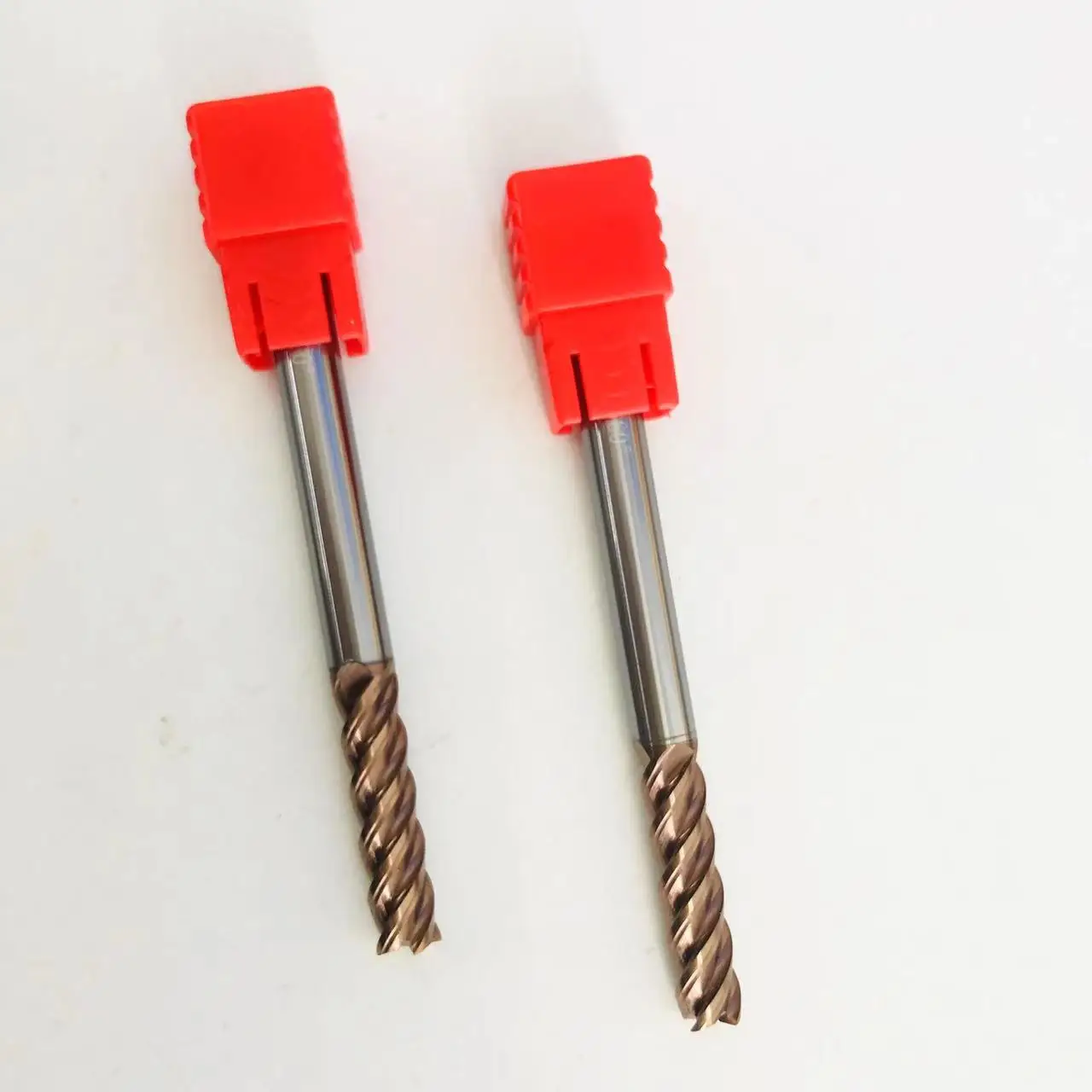 HRC60 extra long shank flat milling cutter end mill 6mm for steel