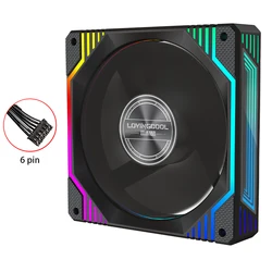 Hot sell 120mm RGB Fan and 5V ARGB PC Case Fan for Computer Gaming Case CPU Cooler Cooling Fans