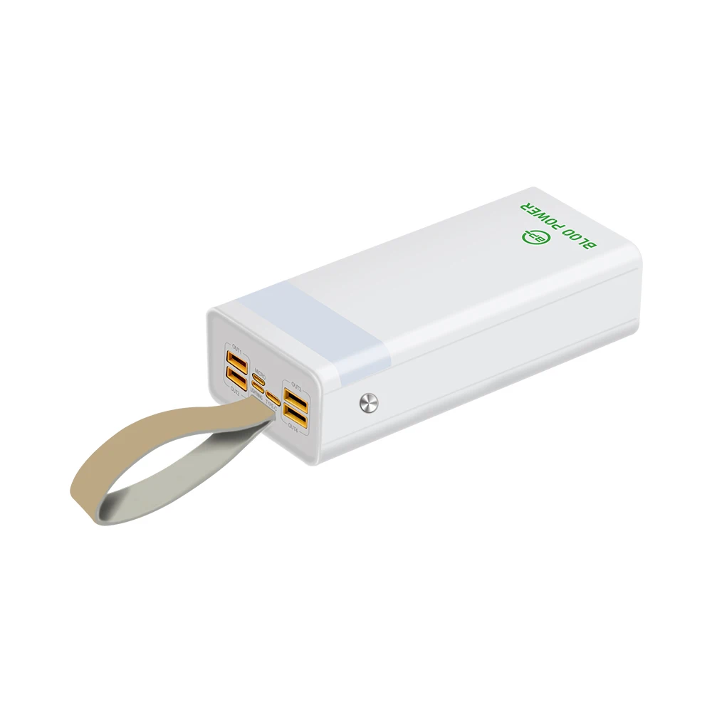 30000mah Power Bank & Power Station Mobile Phone Fast Charging Power Bank Supply Dual USB PD Portable Charger With Led Light