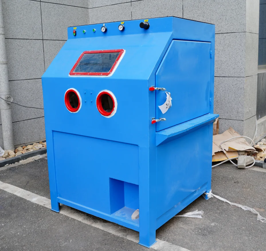 Vapour blasting cabinet