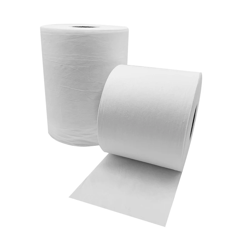 JUHUA High Polyester Viscose Spunlace Nonwoven Fabric for Wet Tissue Making