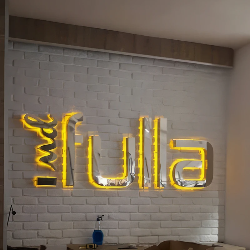 outdoor store Company brand logo 3D Led letter sign backlit business led signs business signs logo outdoor