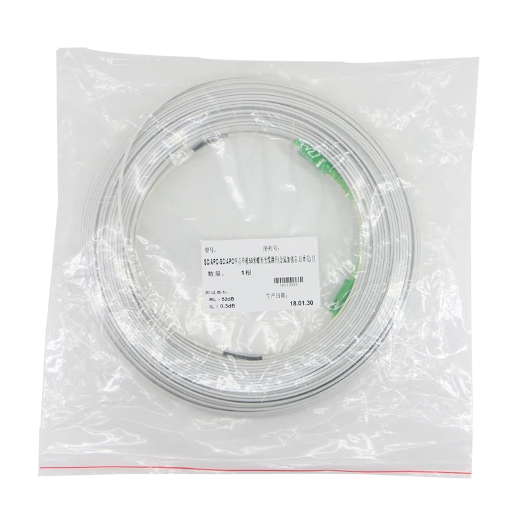 Singlemode/Multimode Simplex/Duplex 3m 5m 10m customized length LC connector pigtail OM3 Simplex Duplex fiber optic patch cord