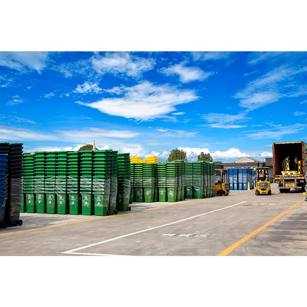 Американский передвижной пластиковый контейнер для мусора на колесах перерабатывающий мусорный отходов