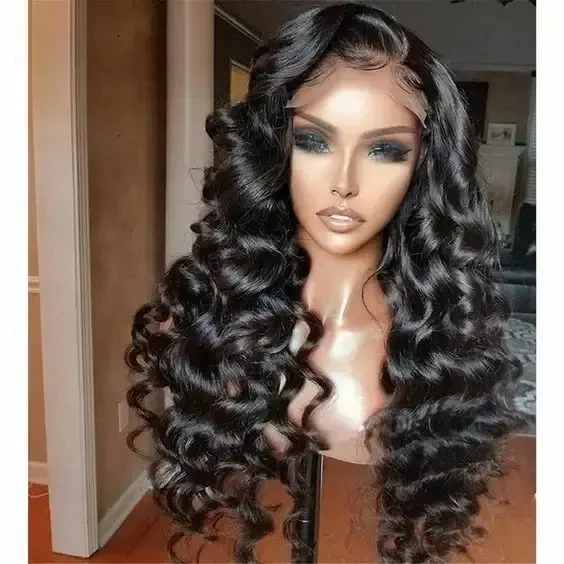 Buy Raw Brazilian loose wave 100% lace front human hair wigs  double drawn,cabelo humano perucas Short Swiss Lace Frontal Wig